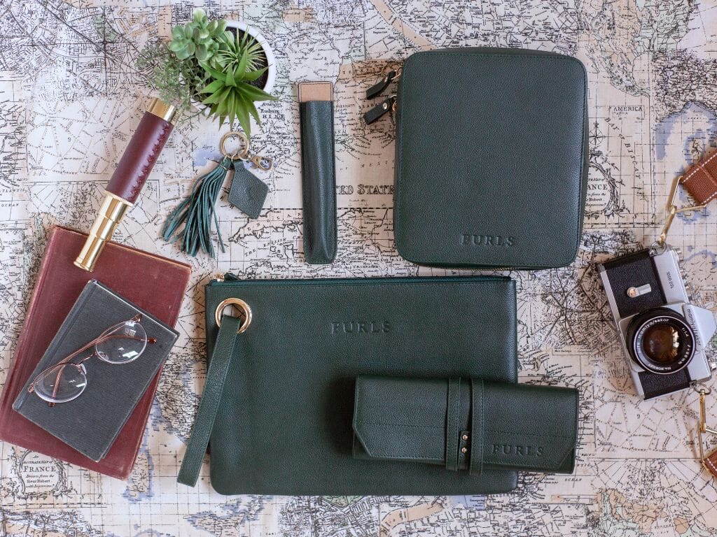 Wanderer Leather Bundle Bundle FurlsCrochet Evergreen 